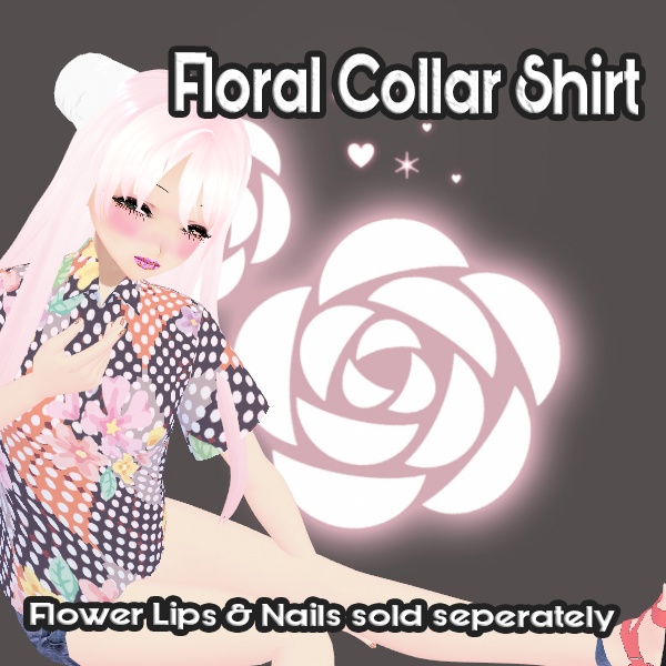 VRoid - Spring/Floral Shirt 3 Pack