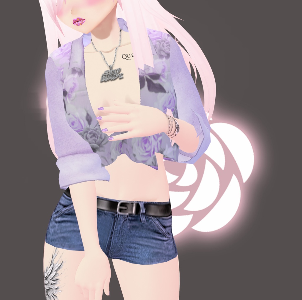 Nail Polish Nails - Flower Nails 5 Pack