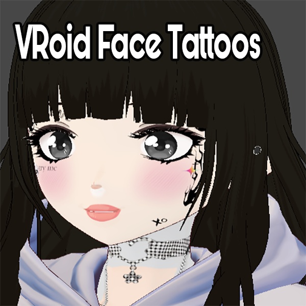 Free - VRoid Body Tattoos - Pack 1