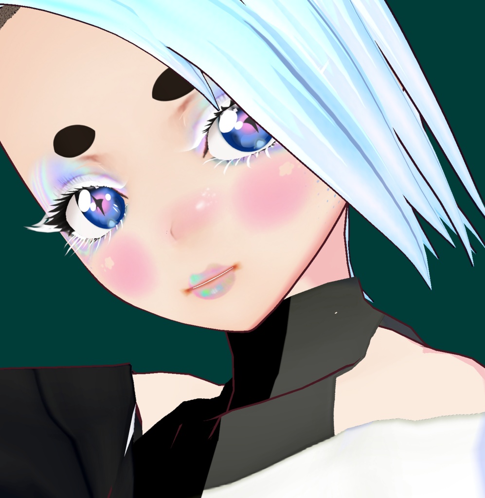Free - VRoid Eyes - Galaxy Gas Iris Set