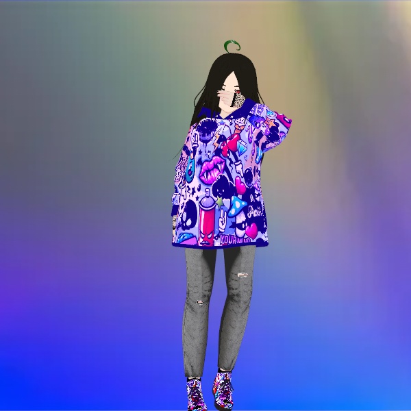 Free - Grafitti Sweatshirt Sweater