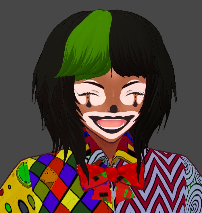 VRoid Hairstyle - Wolf Haircut Medium Length Hair