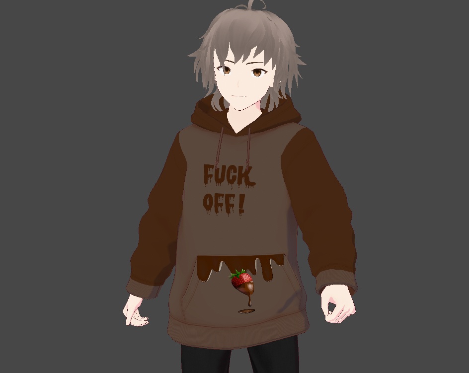 【VRoid】 Hair Wavy Curly Hairstyle