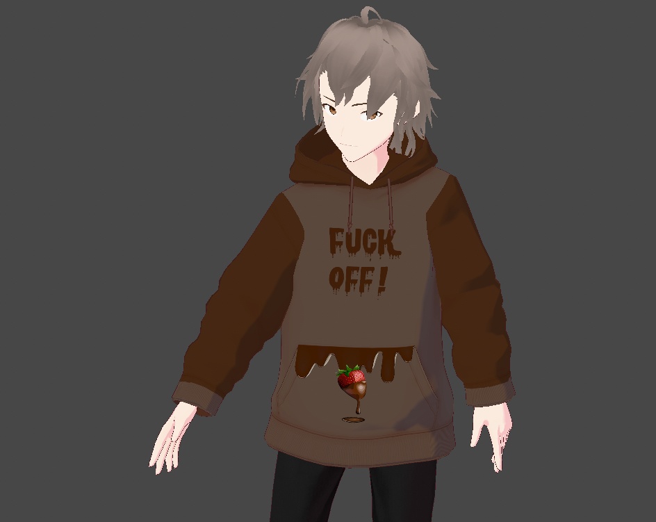 【VRoid】 Hair Wavy Curly Hairstyle