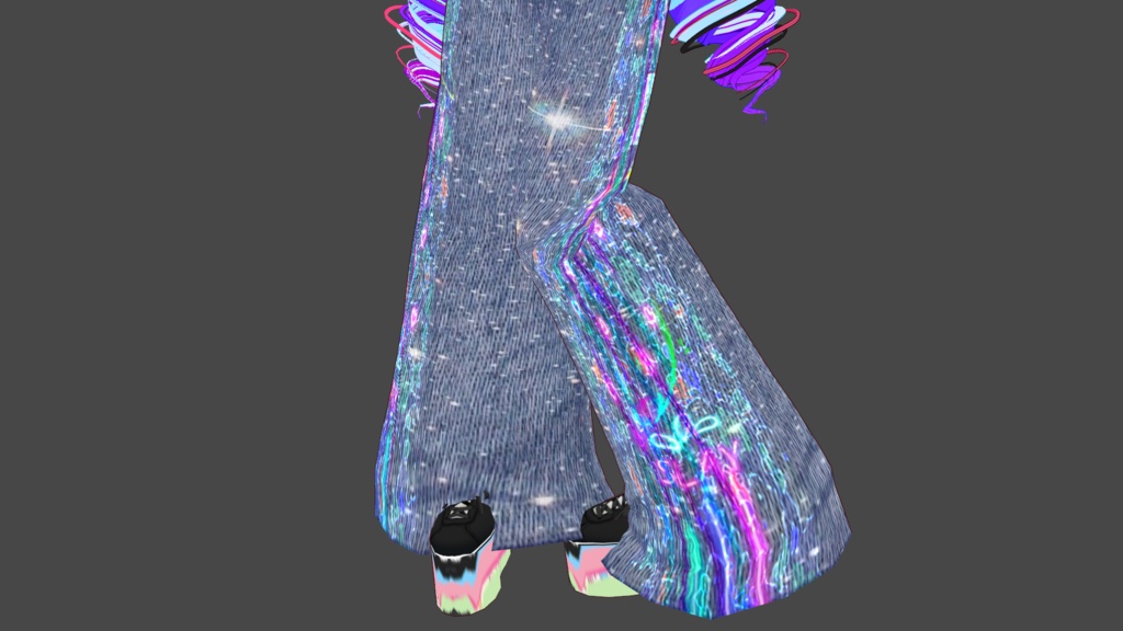 VRoid Sneakers - Platform Sneakers 90s