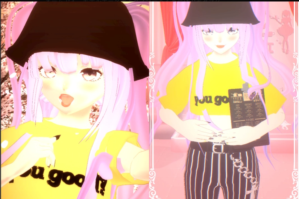 VRoid Anime Hairstyle and Hat (Bucket Hat Style)