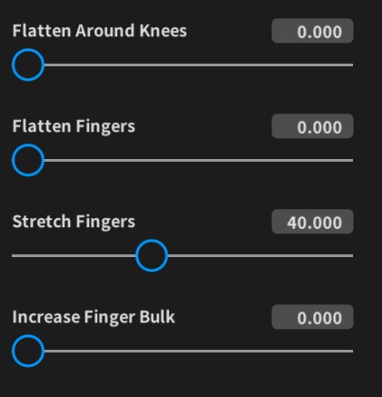 VRoid - Long Nails Silver Gem FREE