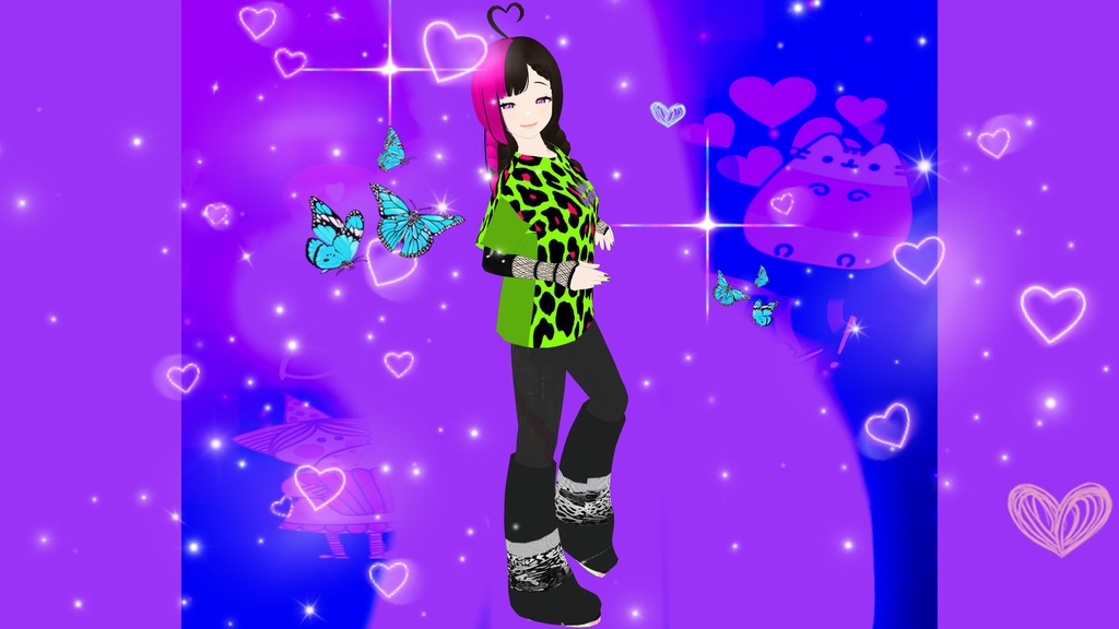 VRoid Free Vtuber Model - 1k Follower Celebration!!