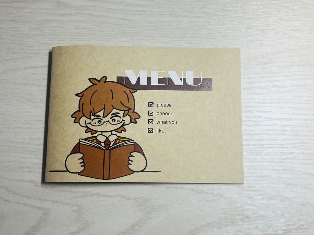 MENU(フルカラーイラスト本)