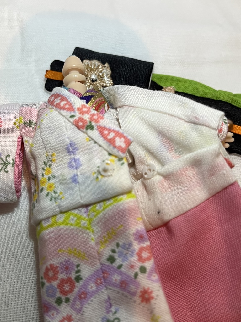 花柄袷着物セット