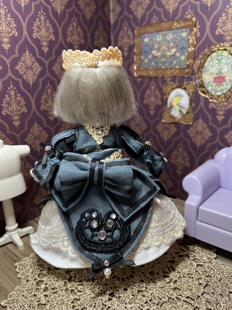 鋼の国の王妃ドレスセット