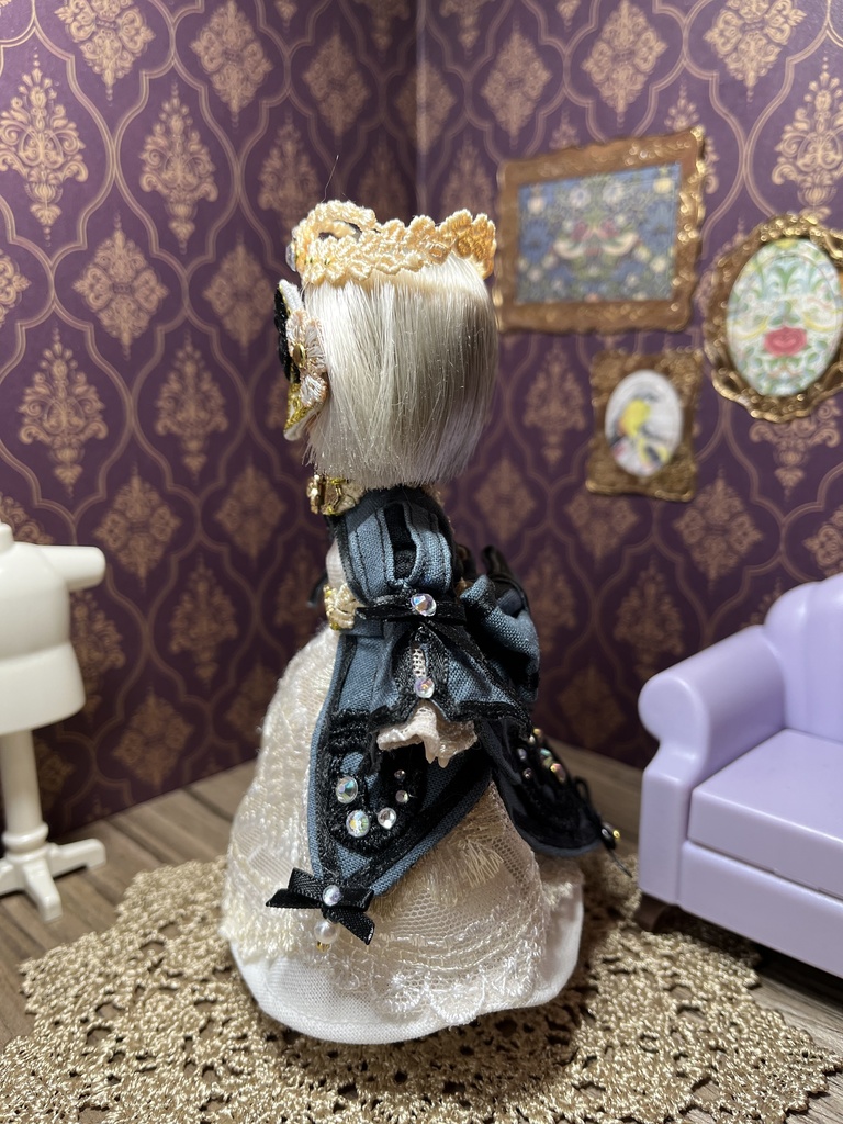 鋼の国の王妃ドレスセット