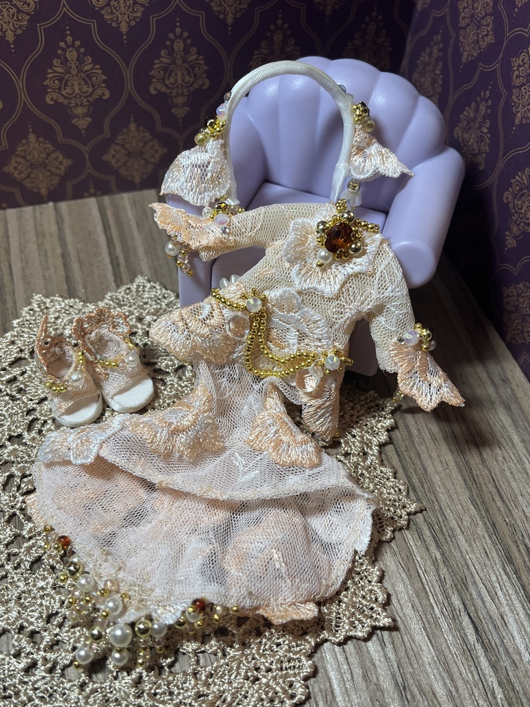 金魚のお姫様ドレスセット