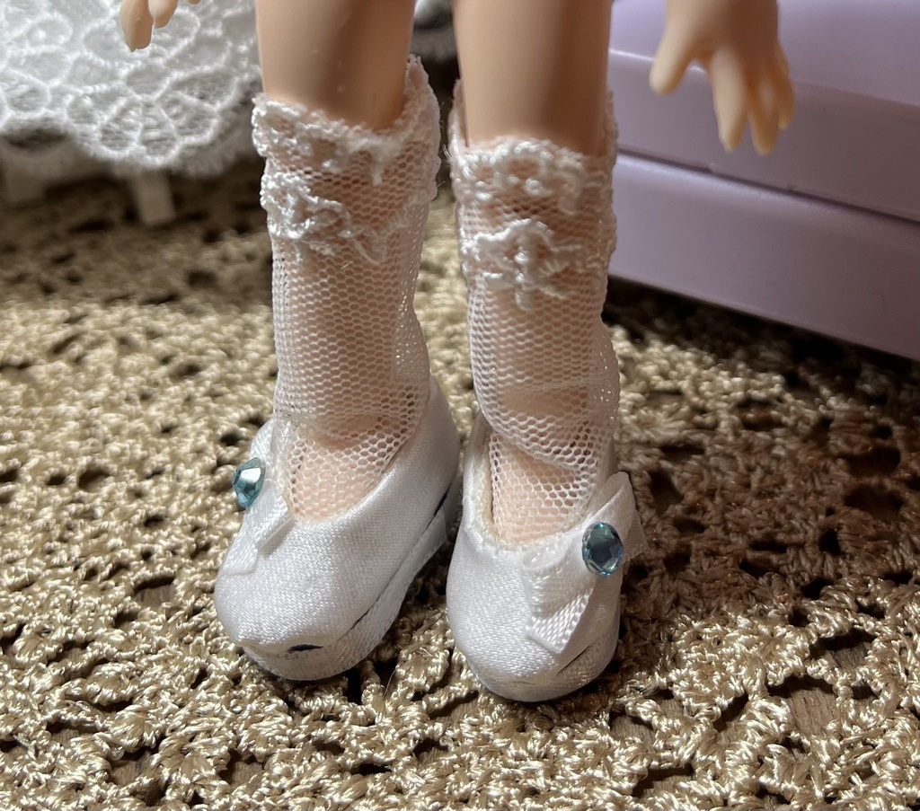 ブルーローズのウェディングドレスセット