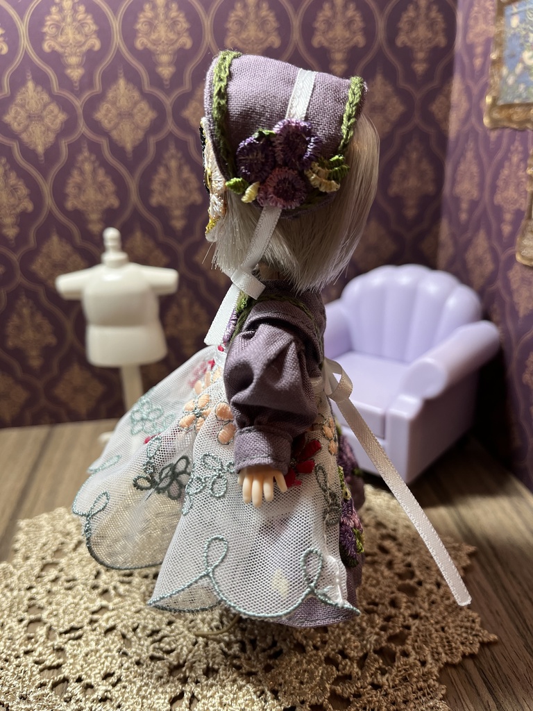 花屋の娘セット（ラベンダー）