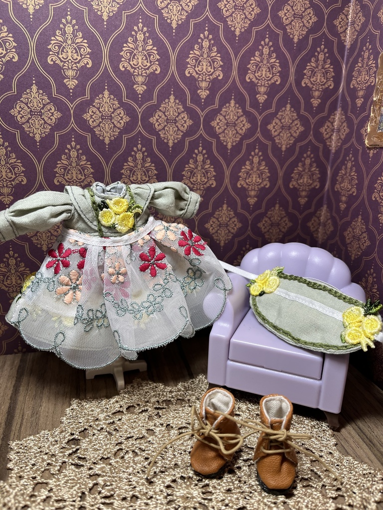 花屋の娘セット（オリーブ）