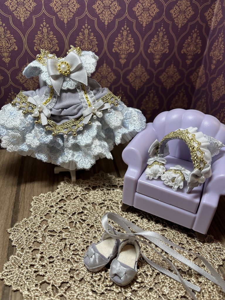 紫陽花ドレスセット