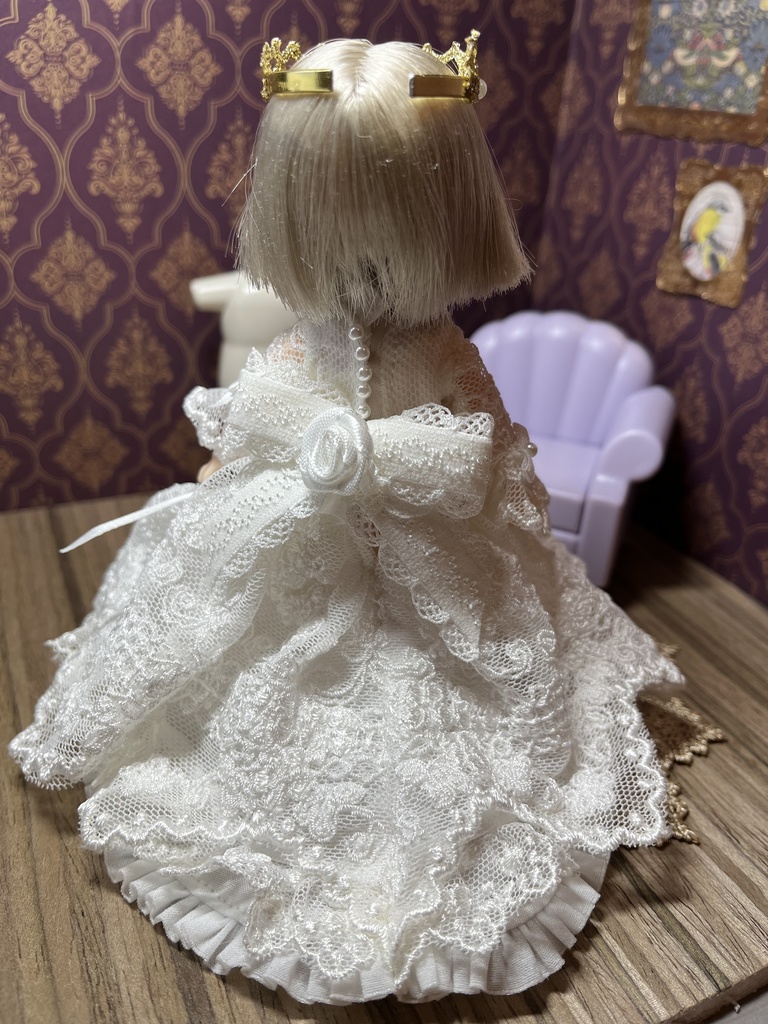 コットンフラワードレスセット