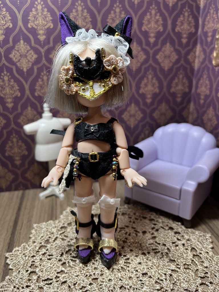 猫のショーガールセット