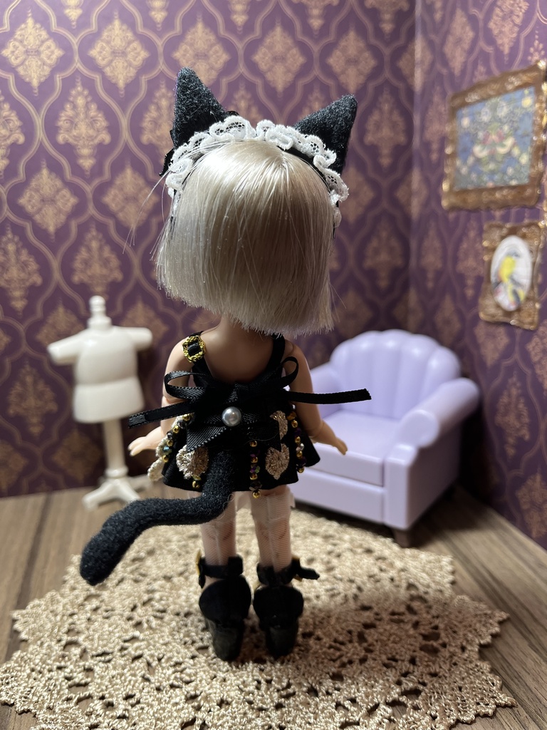 猫のショーガールセット