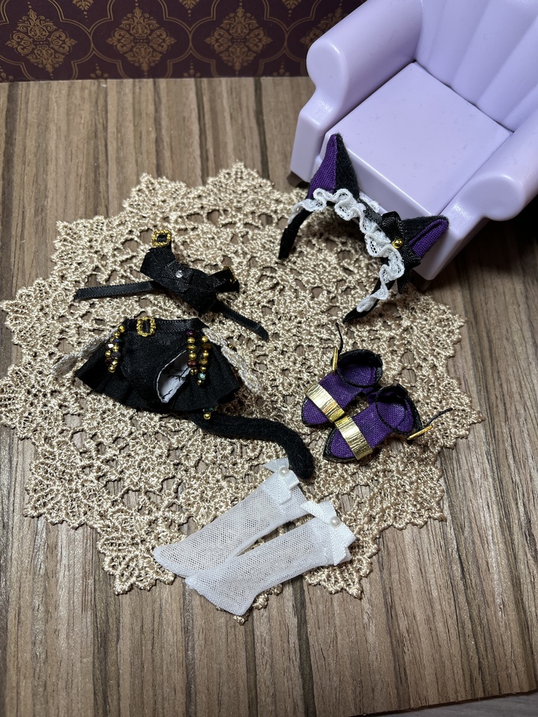 猫のショーガールセット