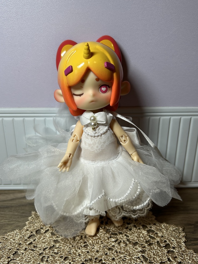 雪金魚のドレス