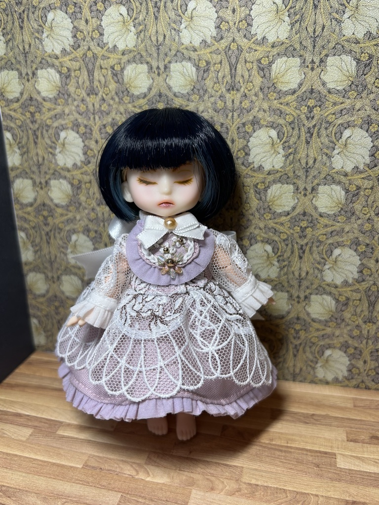 花レースのワンピース