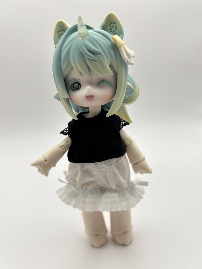 萌獣アンティーユ向けゆったり黒カットソー