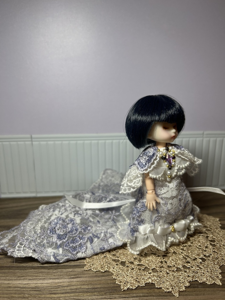 アクアリウムのプリンセスドレス
