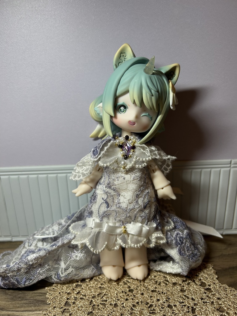 アクアリウムのプリンセスドレス