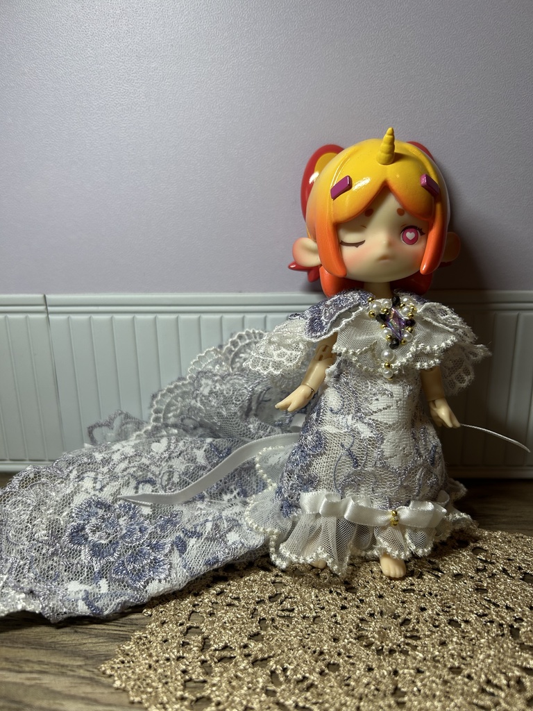 アクアリウムのプリンセスドレス