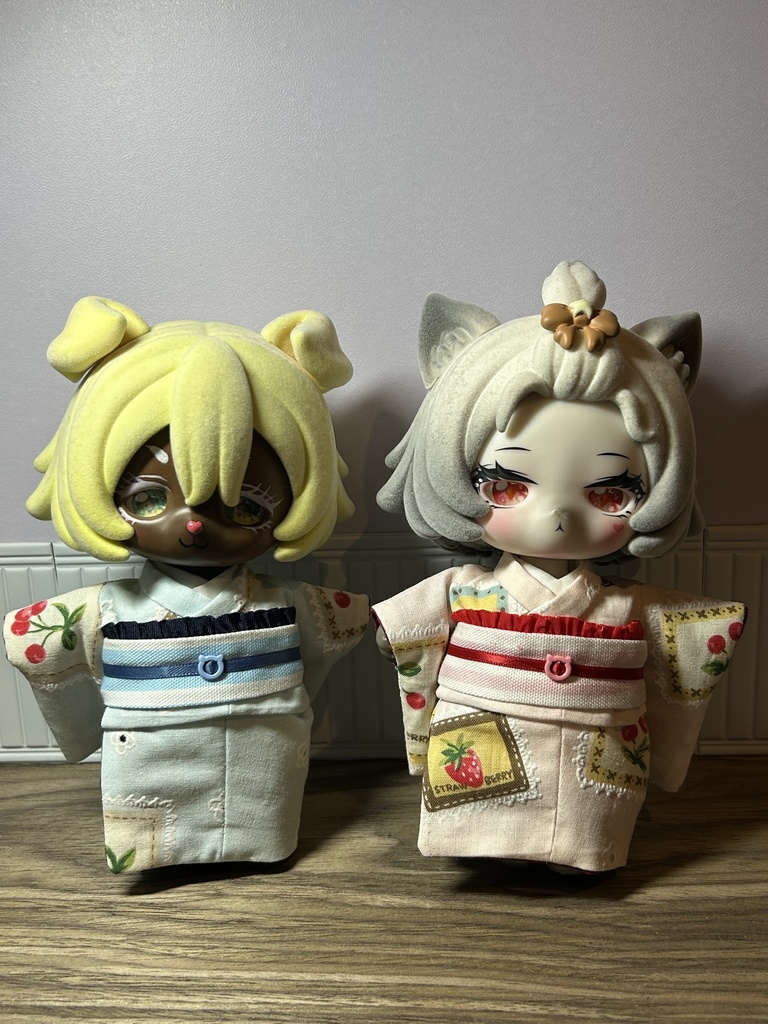 乙女のおでかけ着物（ピンク）