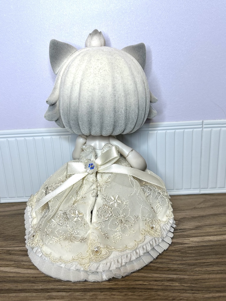 クラシカルウエディングドレス（綿綿向けサイズ）