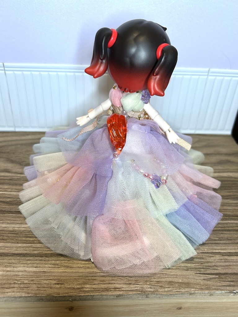 ゆめかわわたあめウエディングドレス