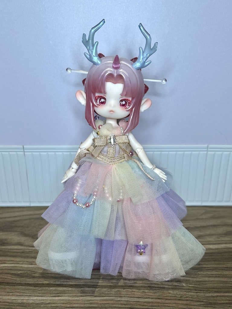 ゆめかわわたあめウエディングドレス