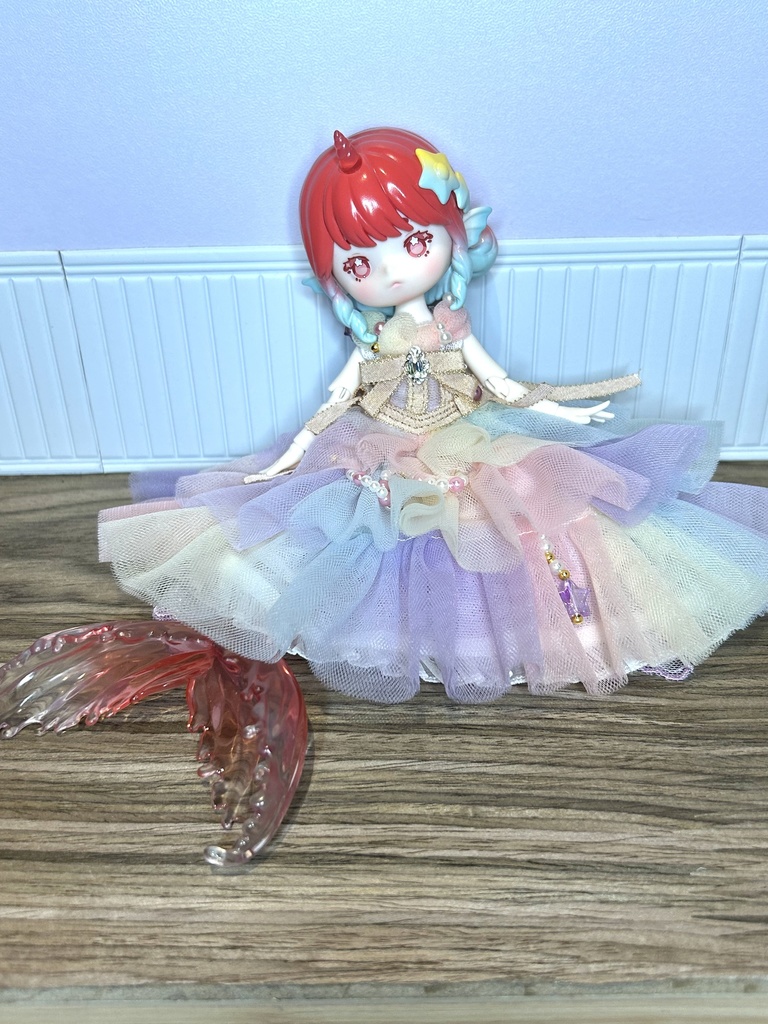 ゆめかわわたあめウエディングドレス