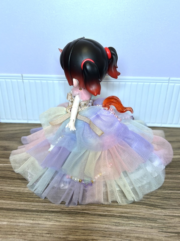 ゆめかわわたあめウエディングドレス
