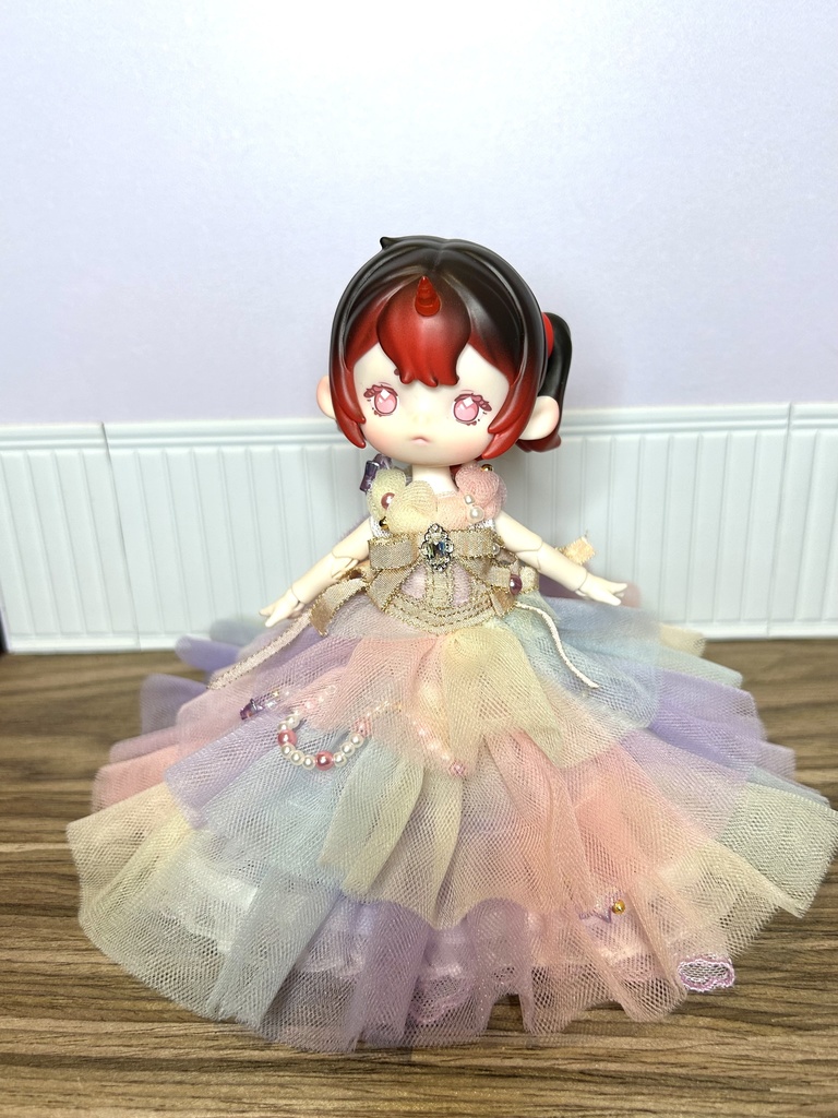 ゆめかわわたあめウエディングドレス