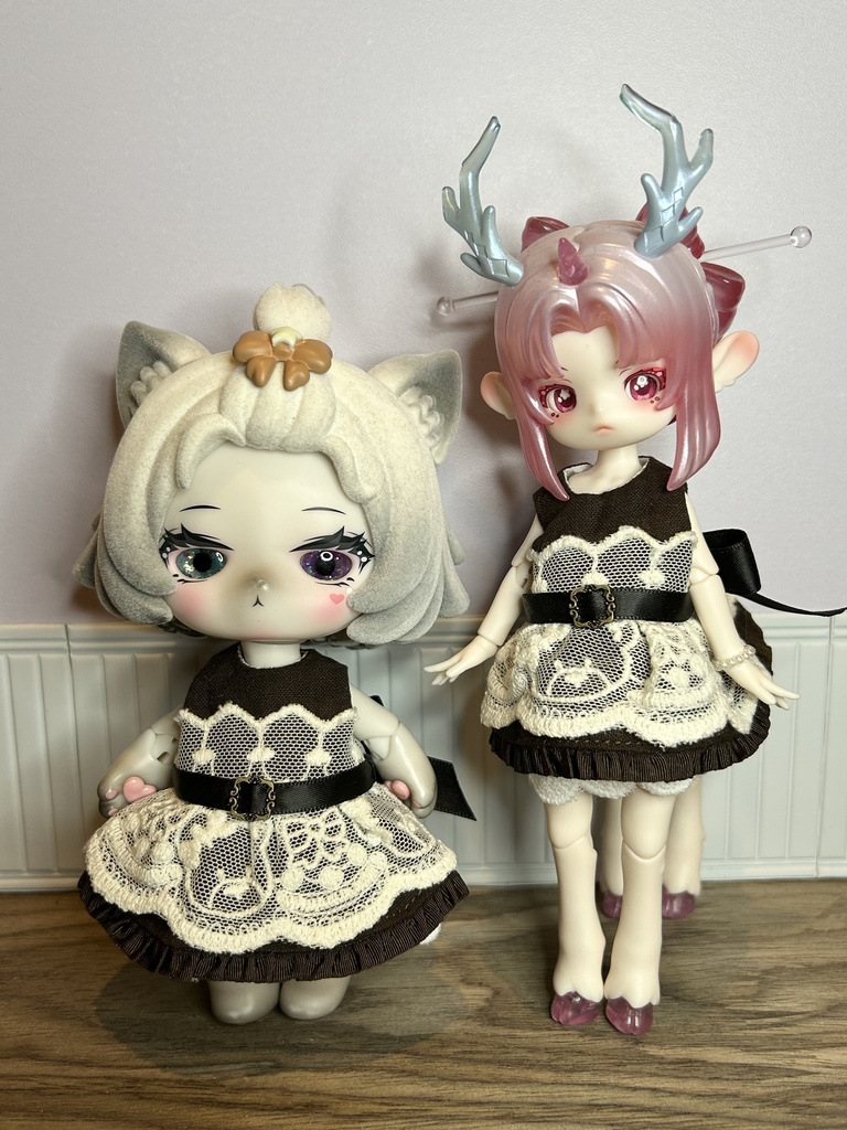 くまちゃんレースワンピース