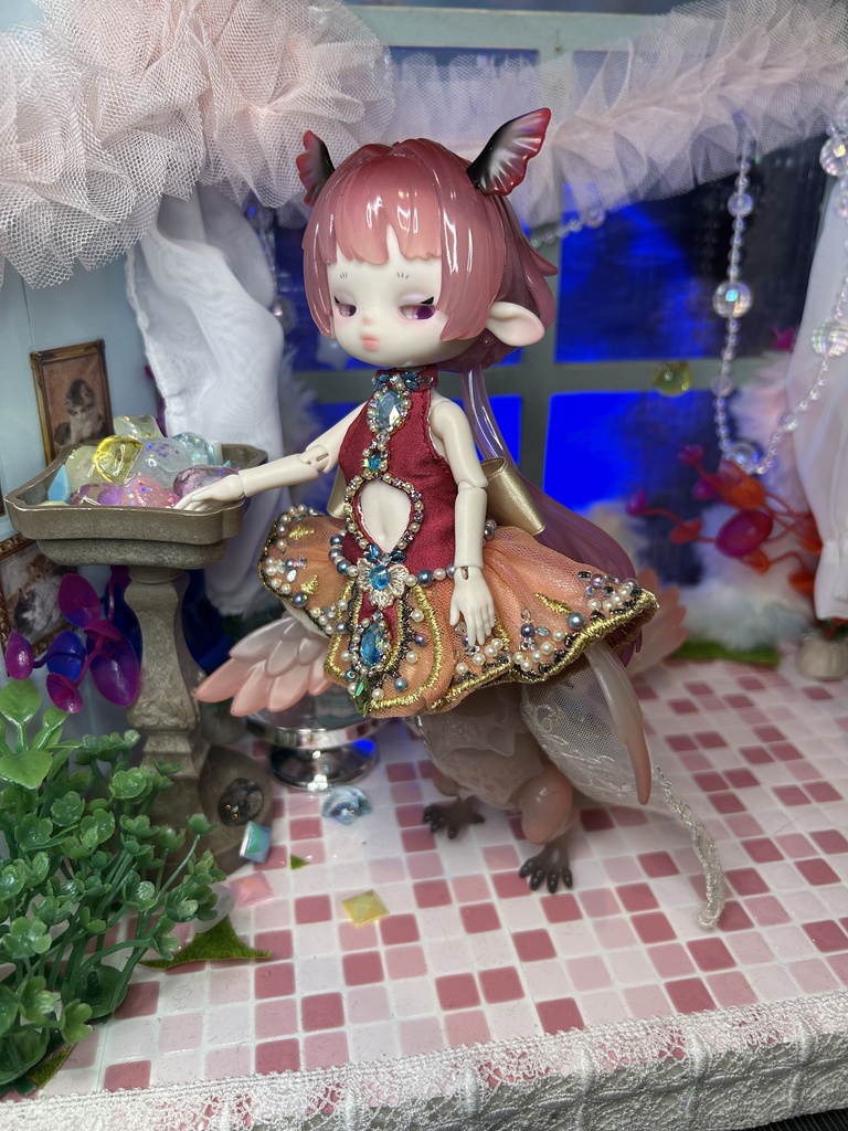 龍の皇女ドレス