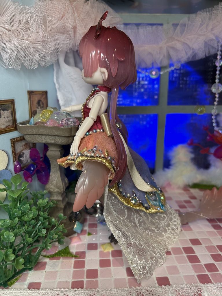 龍の皇女ドレス