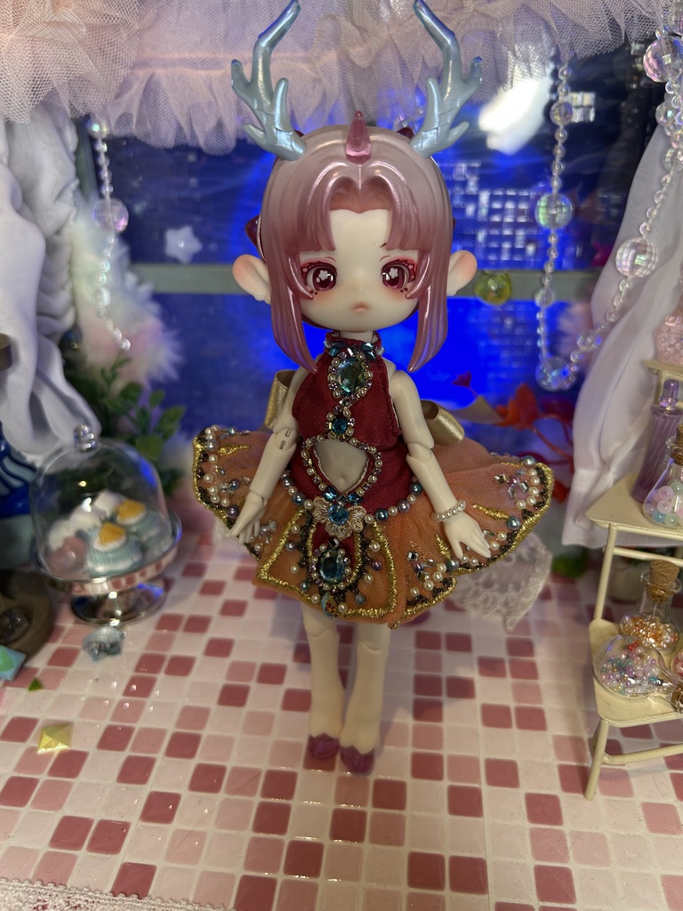 龍の皇女ドレス