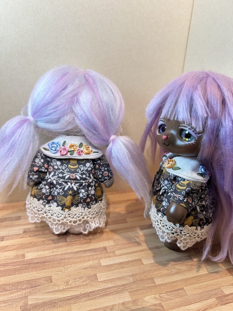 お花畑なおめかしワンピース