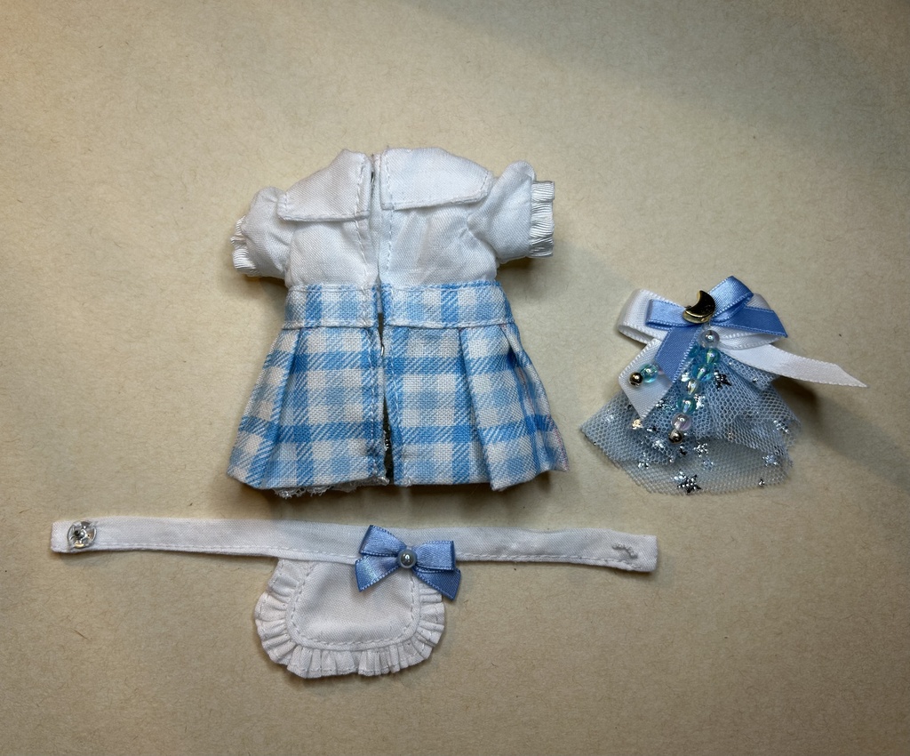 アイドル衣装セット　水色