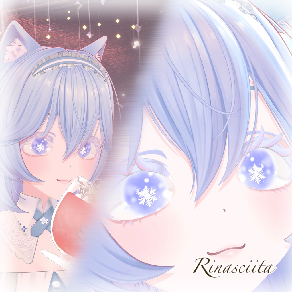 ❄️【17avatar対応】SnowFlake_Eye❄️