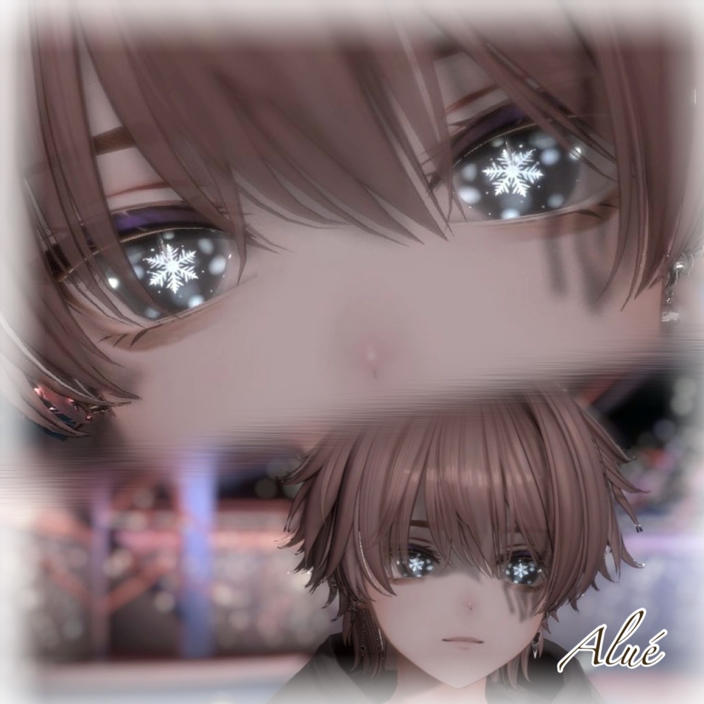 ❄️【17avatar対応】SnowFlake_Eye❄️