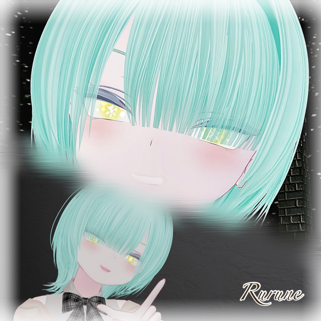 ❄️【17avatar対応】SnowFlake_Eye❄️