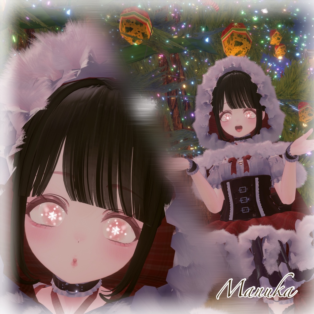 ❄️【17avatar対応】SnowFlake_Eye❄️