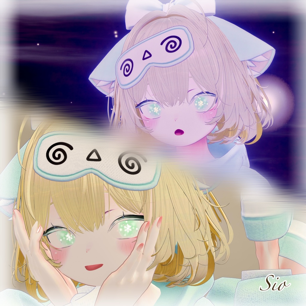 ❄️【17avatar対応】SnowFlake_Eye❄️