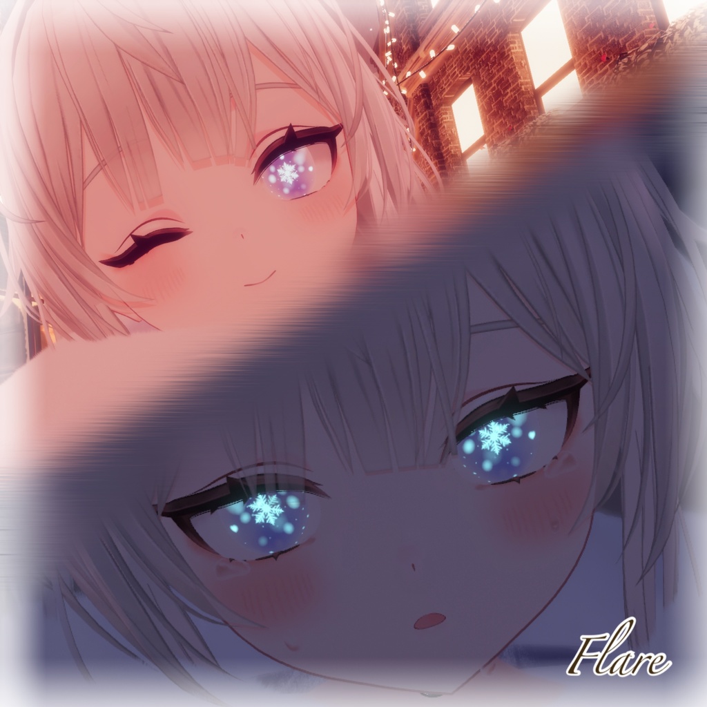 ❄️【17avatar対応】SnowFlake_Eye❄️